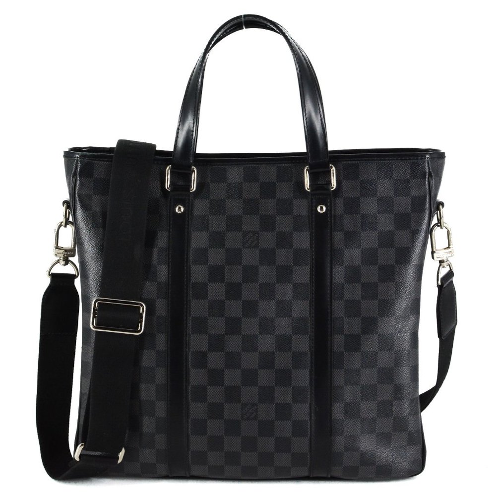 LOUIS VUITTON Damier Graphite Tadao PM